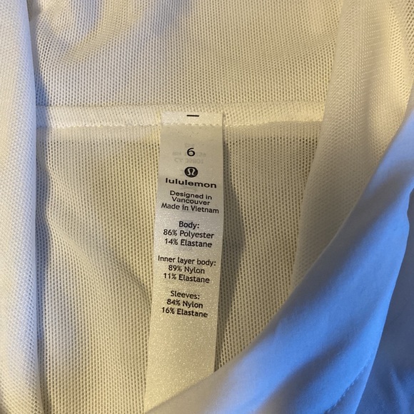 Lululemon White top - Picture 2 of 8
